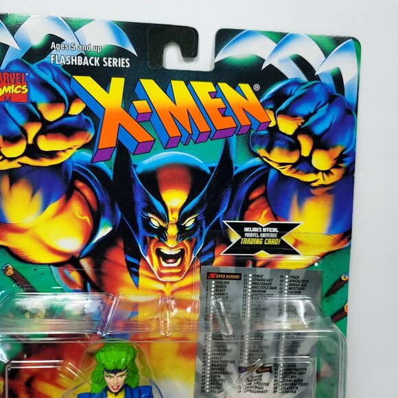 1996 Toy Biz Marvel X-Men Polaris Flashback Series Action Figure NEW Power Punch - Picture 3 of 5